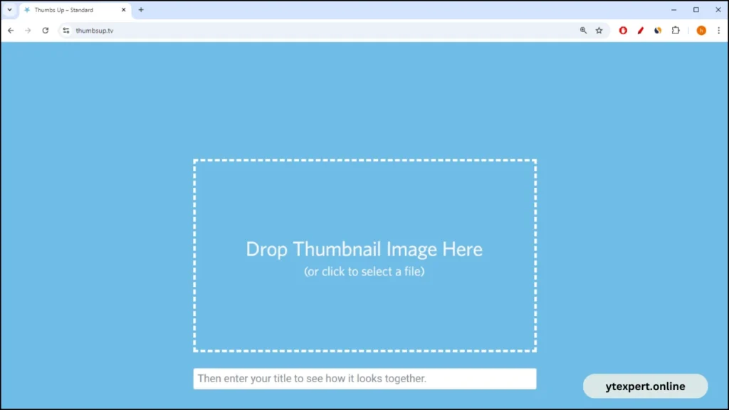 upload your thumbnail and write title of your video