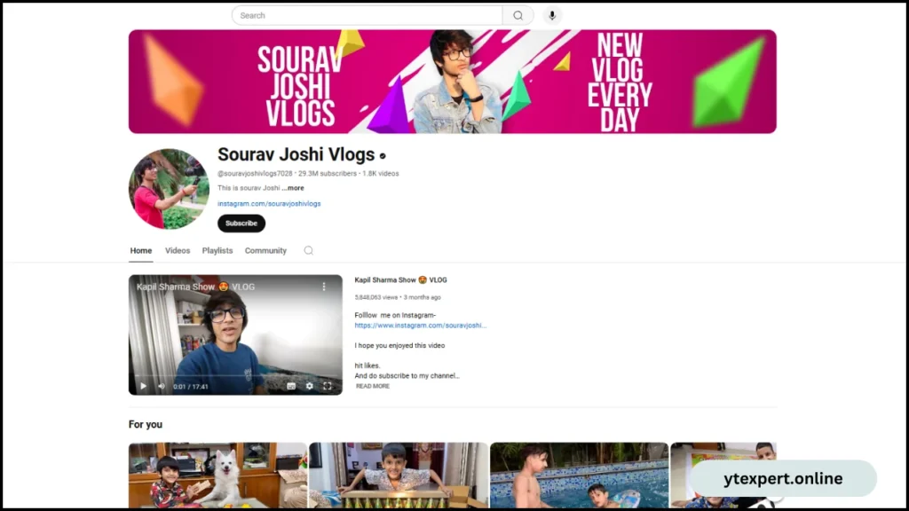 sourav joshi vlogs