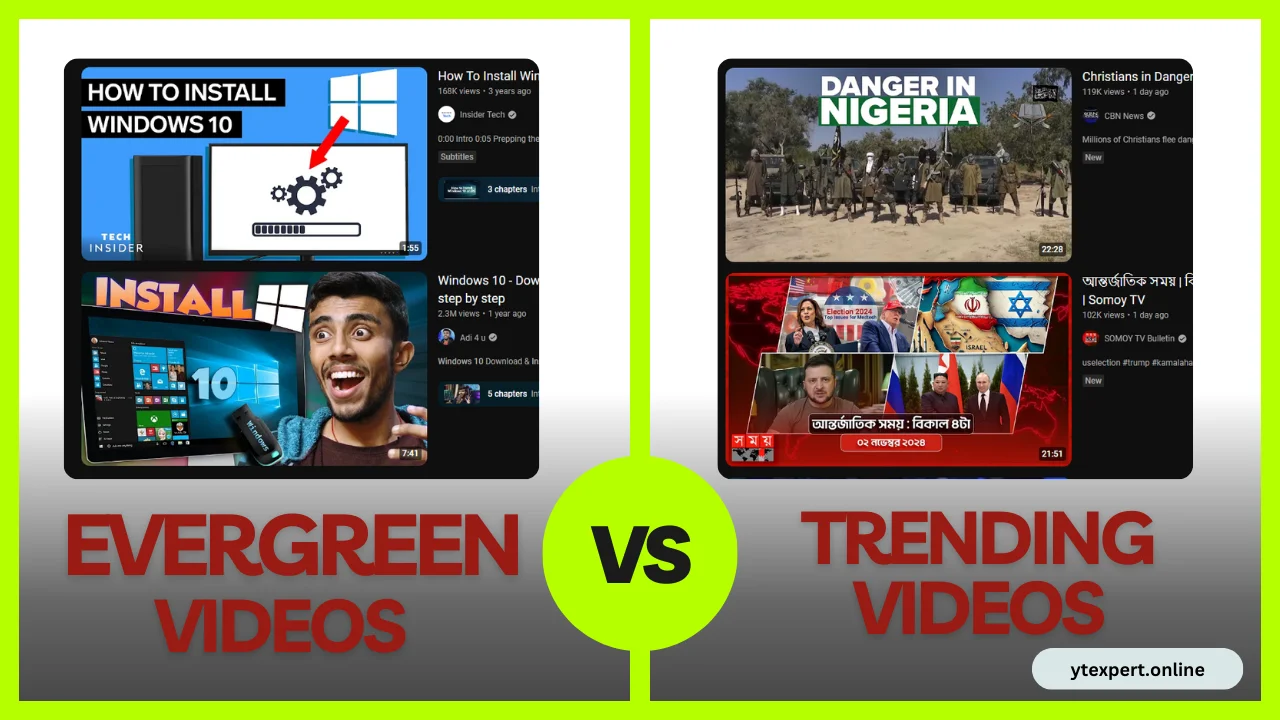 Evergreen vs. Trending YouTube Videos Which Earns More Revenue