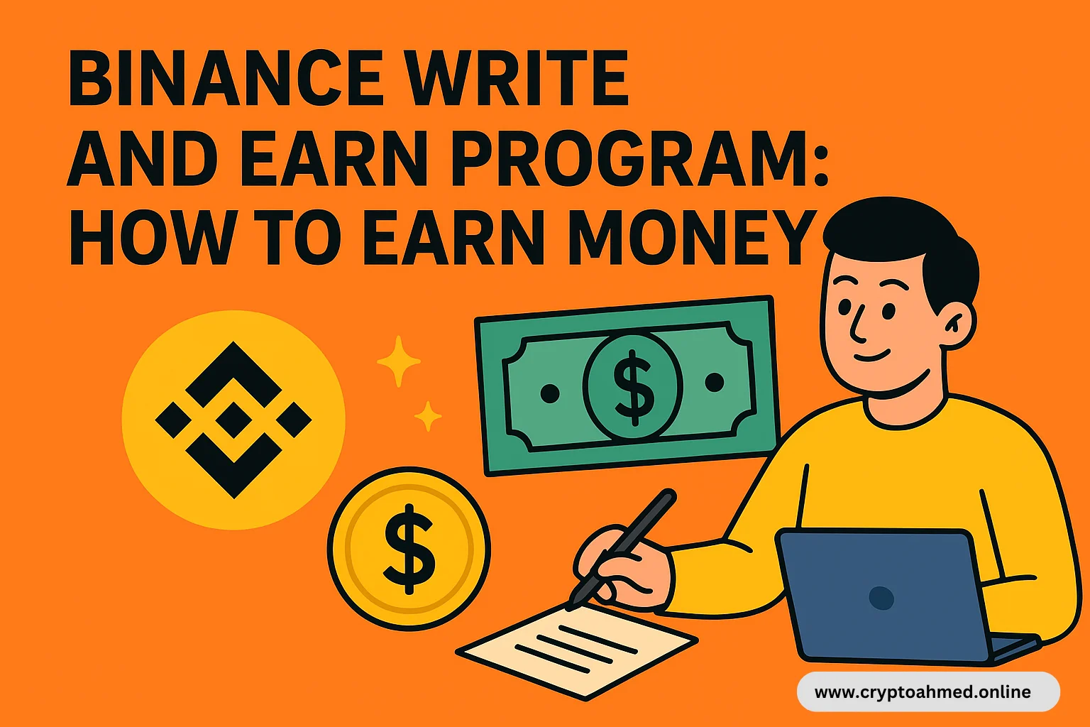 binance write and earn program